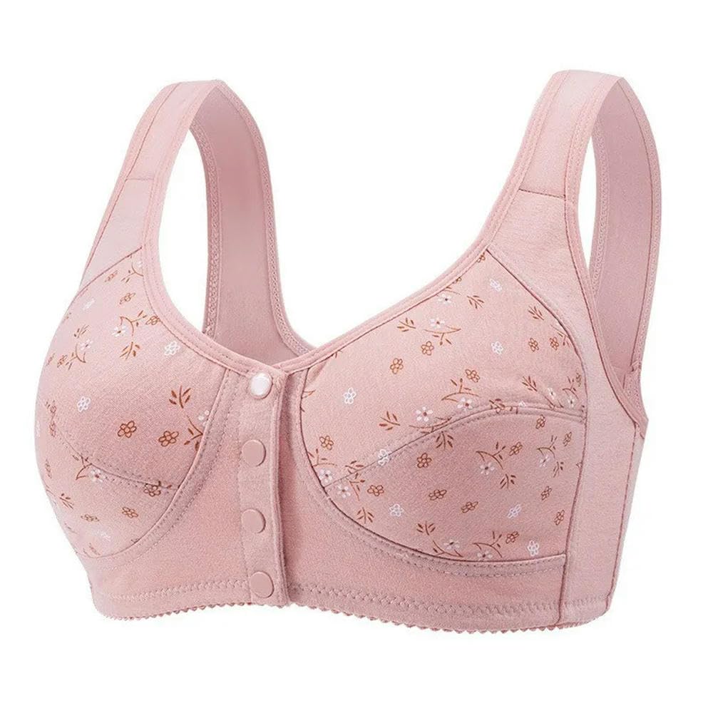 ZBDP - Brasier de lactancia sin aros con abertura frontal, suave, transpirable, sin costuras, para maternidad, soporte materno para embarazadas