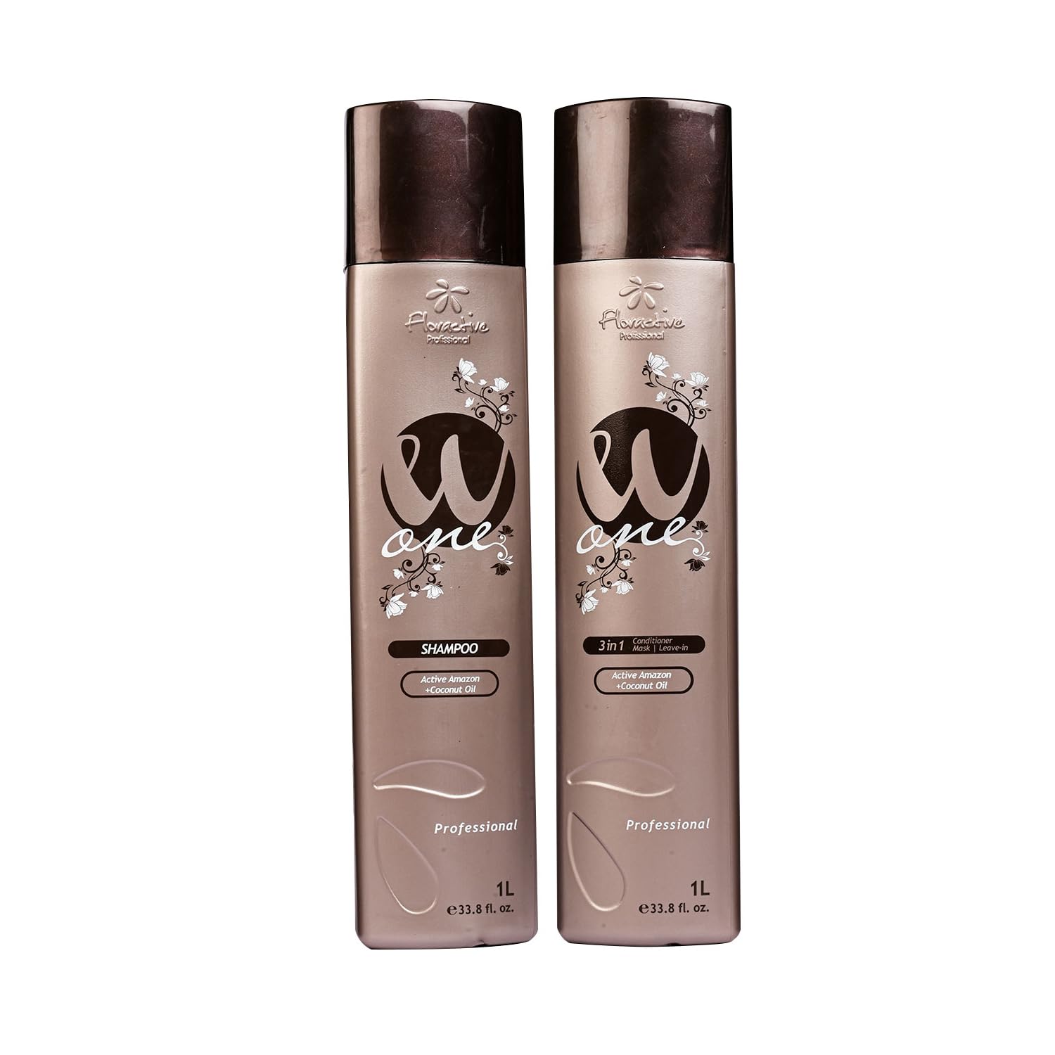 FLORACTIVE PROFISSIONAL W One 3 In 1 Conditioner & Shampoo 1000Ml (Set of 2)