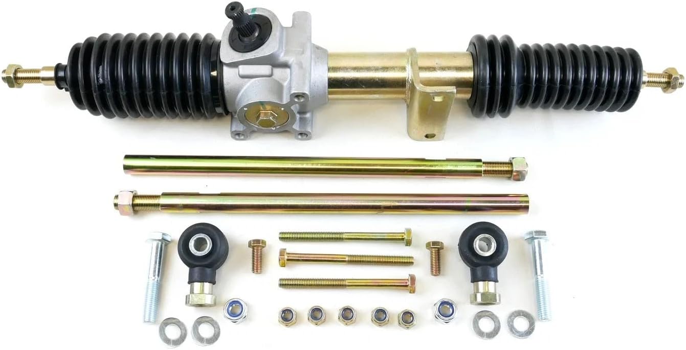 Upgrade Steering Rack and Pinion Assembly 1823712 with Tie Rod Ends Replacement for 2010 2011 Polaris Ranger 800 UTV