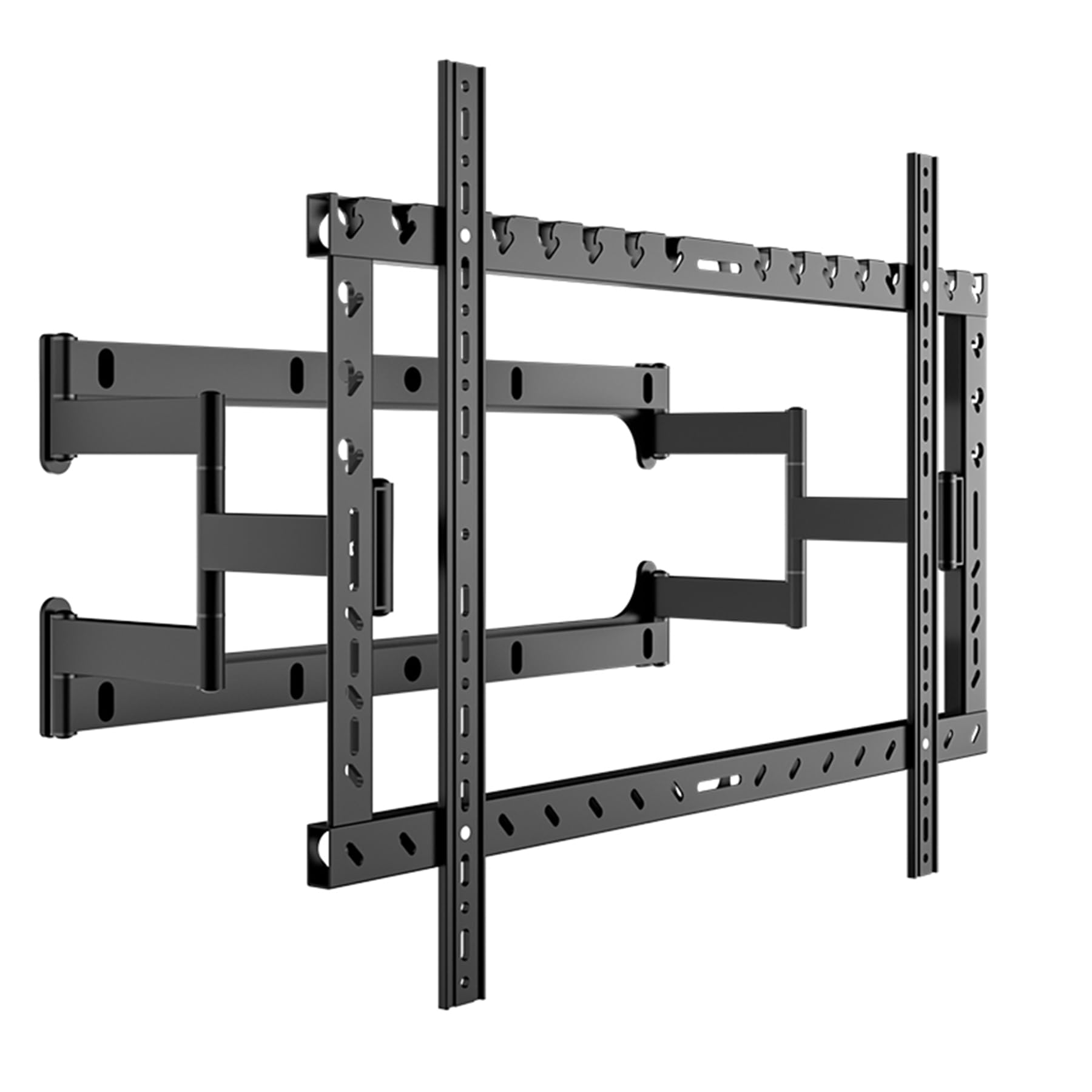 Ultra Delgado hasta 27 milímetros Soporte TV Pared 55-100 Pulgadas, Brazo Televisores Soporta hasta 80 kg Delgado y Elegante para Empotrar