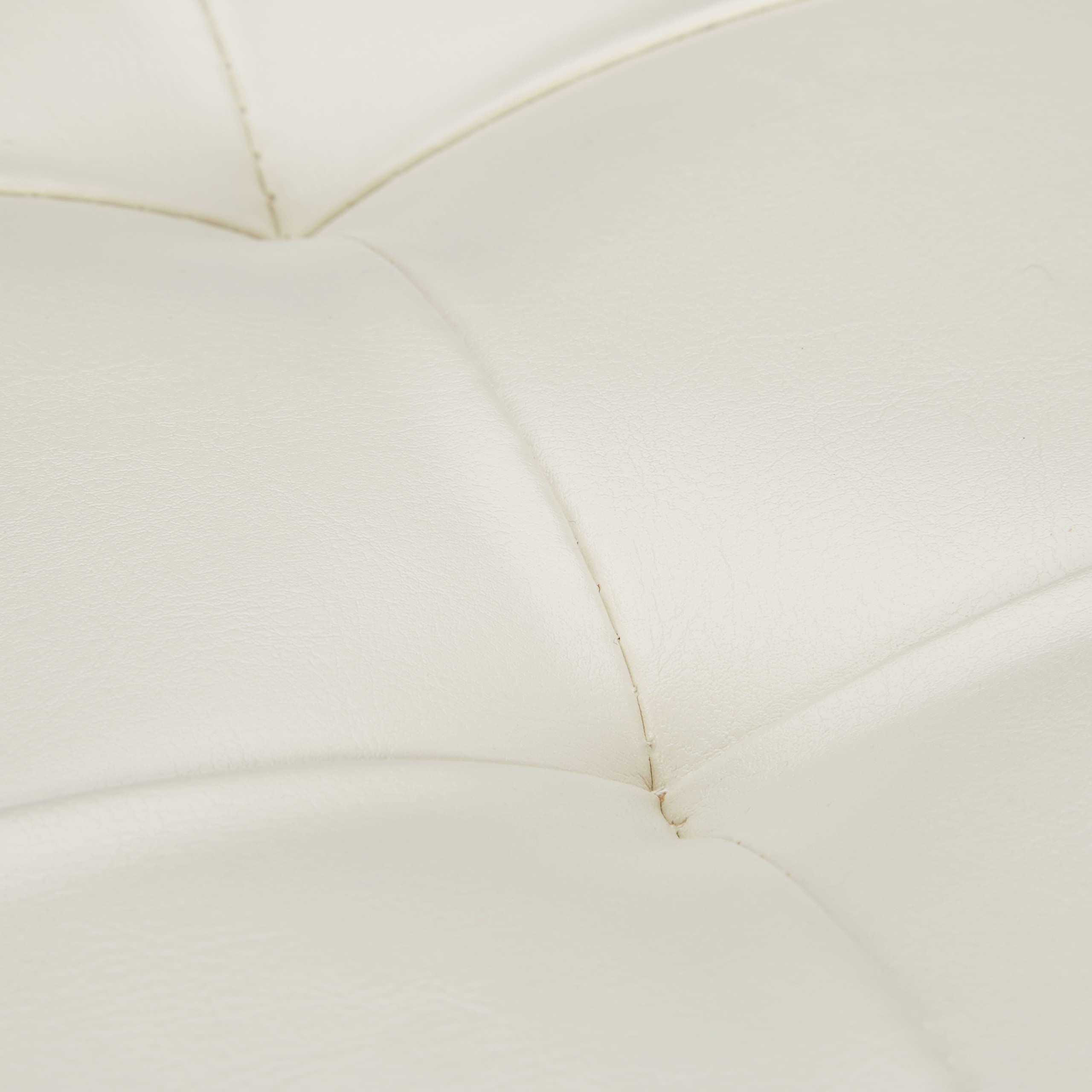 Relaxdays Panca Scarpiera con Sgabello, Seduta Imbottita, 2 Ripiani, per Bambini, HxLxP: 50 x 90,5 x 30,5 cm ca., Bianco
