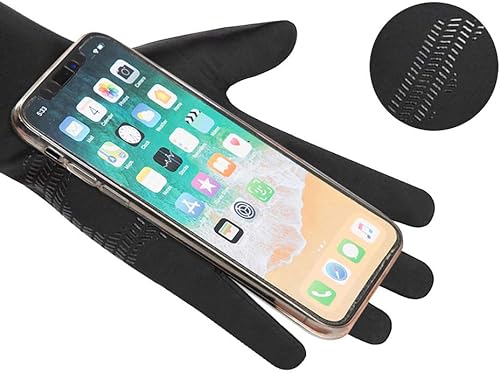 Miniatura 3 de Holiberty Lightweight Silk Summer Gloves Non-Slip Outdoor Sports Driving Cycling Gloves Winter Warm Running Glove Liner Sun UV Protection Fishing