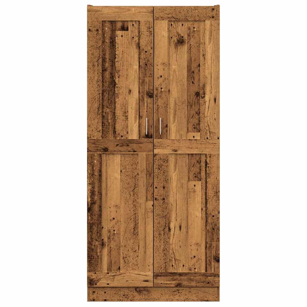 Générique Buffet Haut Vieux Bois 82,5x30,5x185 cm Bois d'ingénierie,Meubles,Étagères,Bibliothèques,3318716