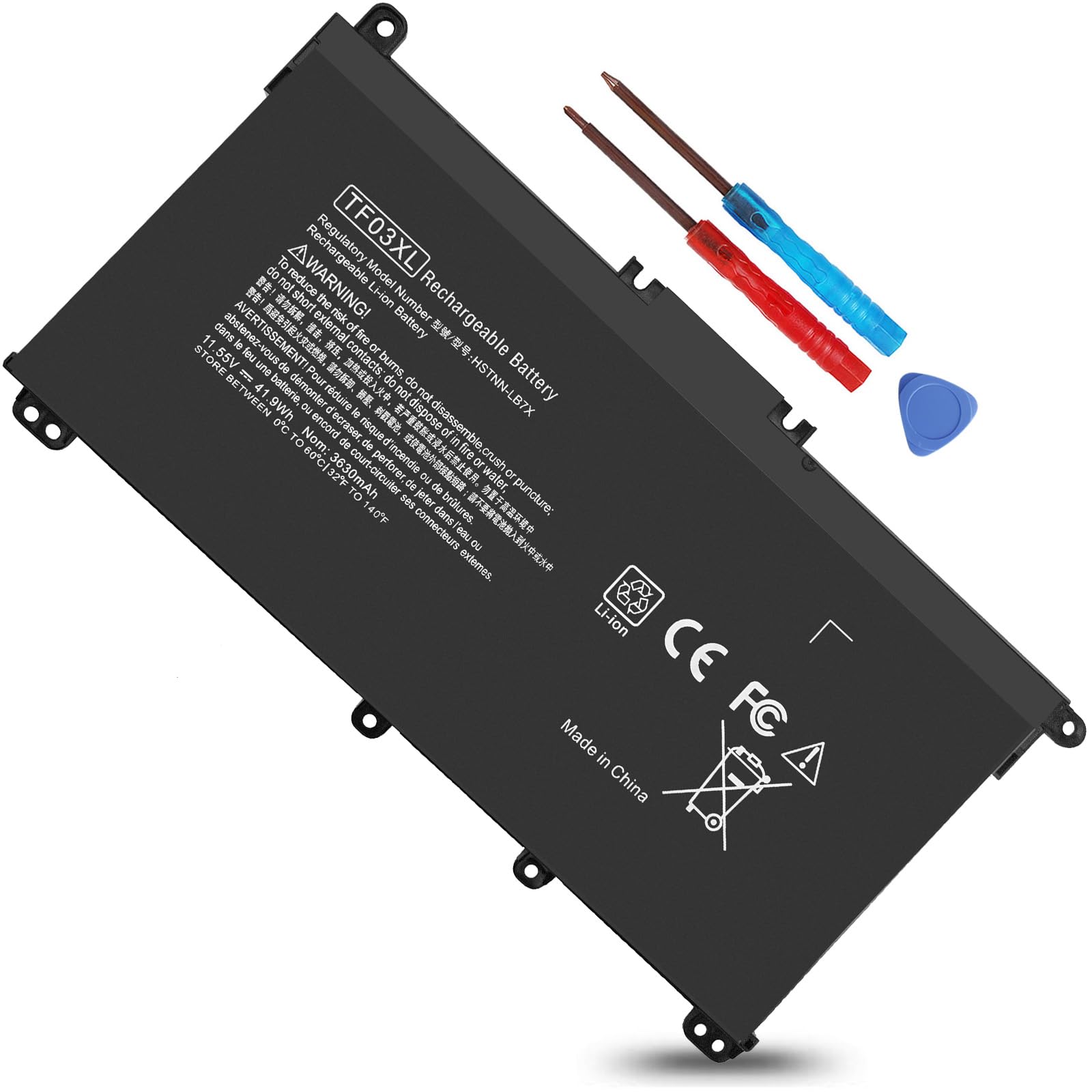 920070-855 TF03XL Battery for HP Pavilion 15-CC 14-CD 15-CD 17-AR 15-CD040WM 15-CC023CL 15-CC123CL 15-CC563ST 15-CC060WM 15-CC050WM 17-AR050WM 920046-421 920070-855 920046-121 HSTNN-LB7L HSTNN-LB7X