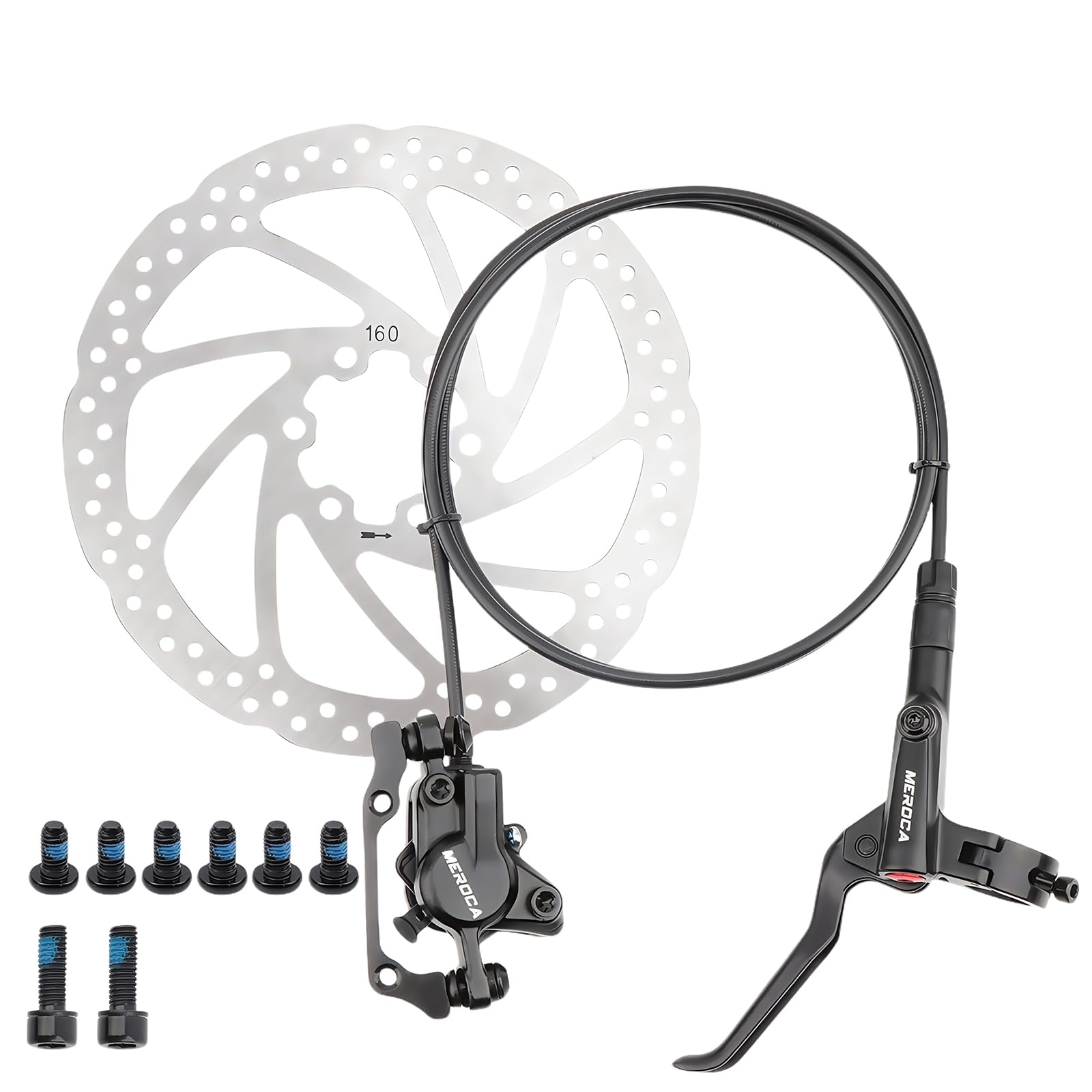 Ensemble de Freins à Disque hydrauliques en Alliage d'aluminium pour VTT, vélo de Route, leviers de Frein de vélo