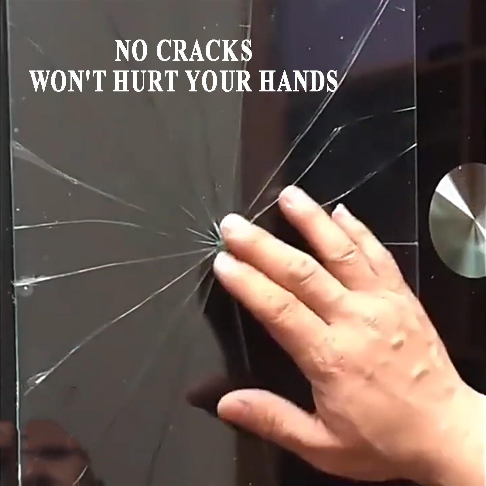 Película de Seguridad Tamaño Extra Grande para Ventanas Anti-Rotura - Film Transparente Adhesivo de Refuerzo para Cristales de Hogar y Oficina(Size:2MIL*1M,Color:Transparent-120CM)