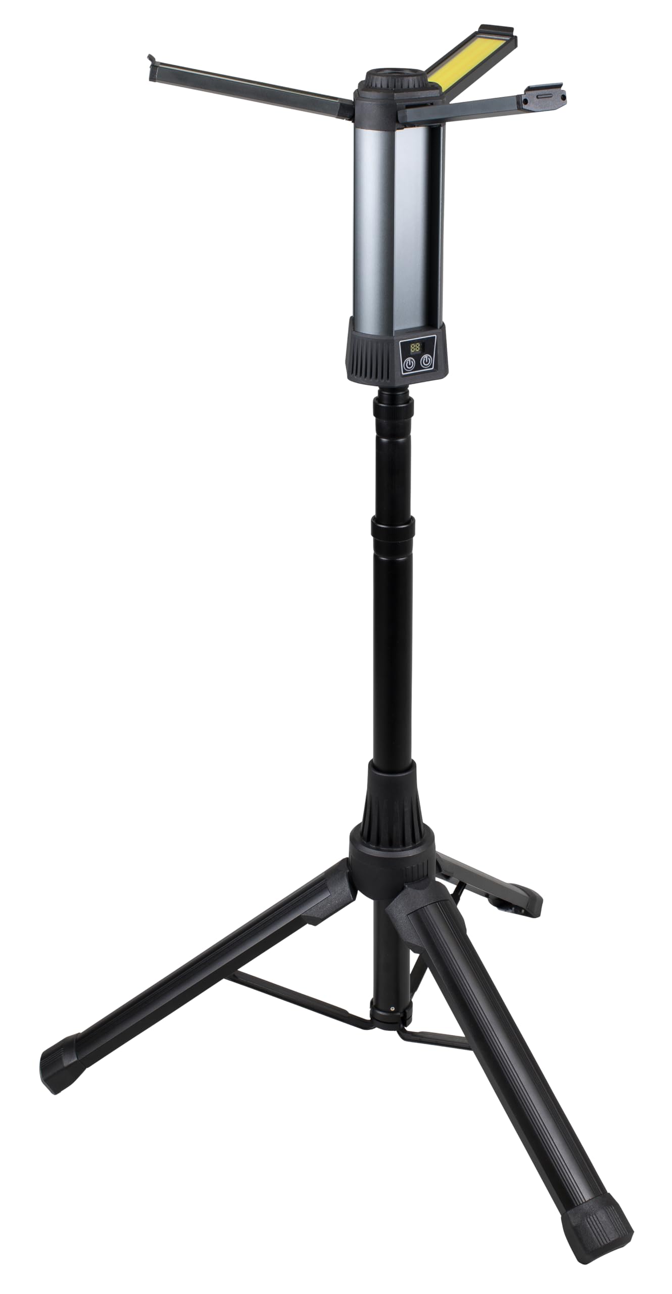 Sealey Rechargeable Flexible Floodlight with Tripod, 24W COB LED & 5W SMD LED, 2000lm, Built-in Power Bank - LED240