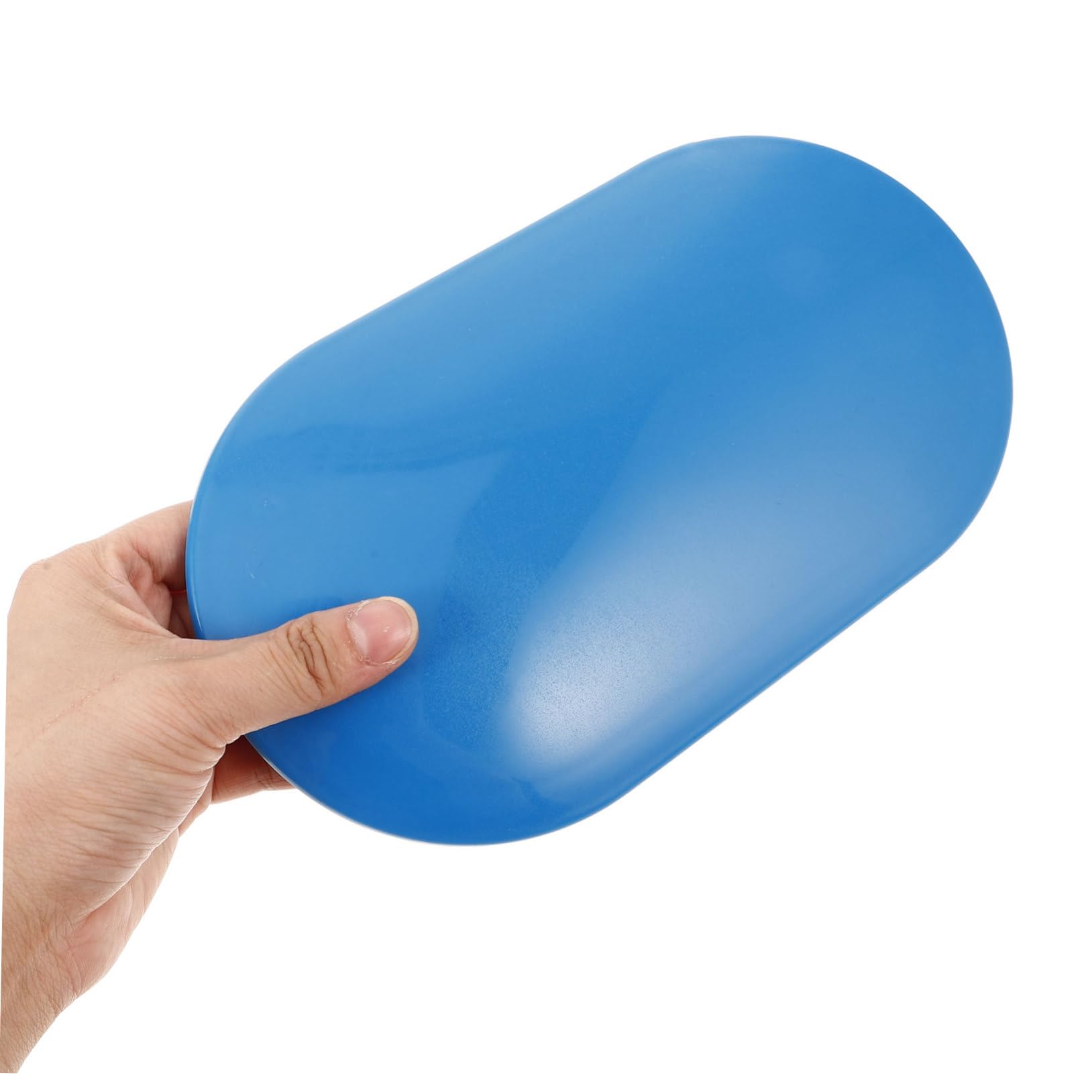CLISPEED Set di 1 Piastra Scorrevole Ovale per Fitness in ABS ed Eva, Design Ergonomico Compatto e Portatile, Attrezzo Versatile per Esercizi Aerobici a Casa e Palestra