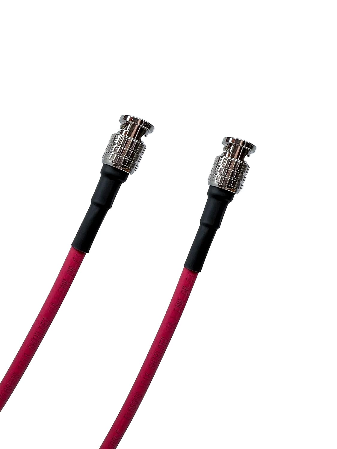 Custom Cable Connection 150 Foot - 12G Rated RG6 Belden 4694R 18AWG 4K UHD SDI BNC Cable 113649-150C