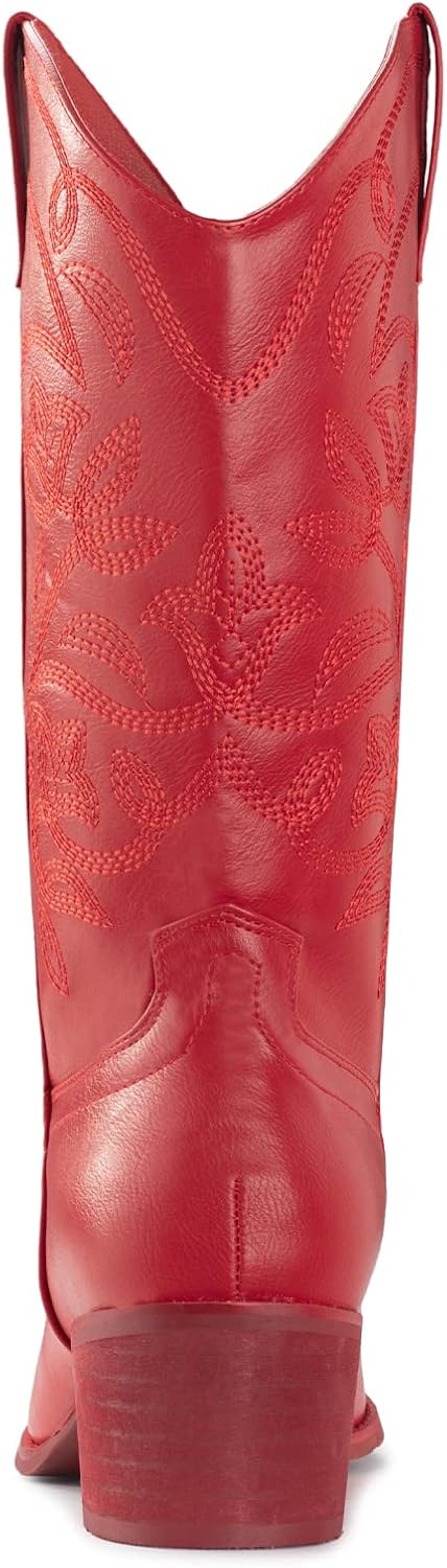 IUV Cowboy Boots For Women Pointy Toe Women's Western Cowgirl Boots... - Picture 36 of 114