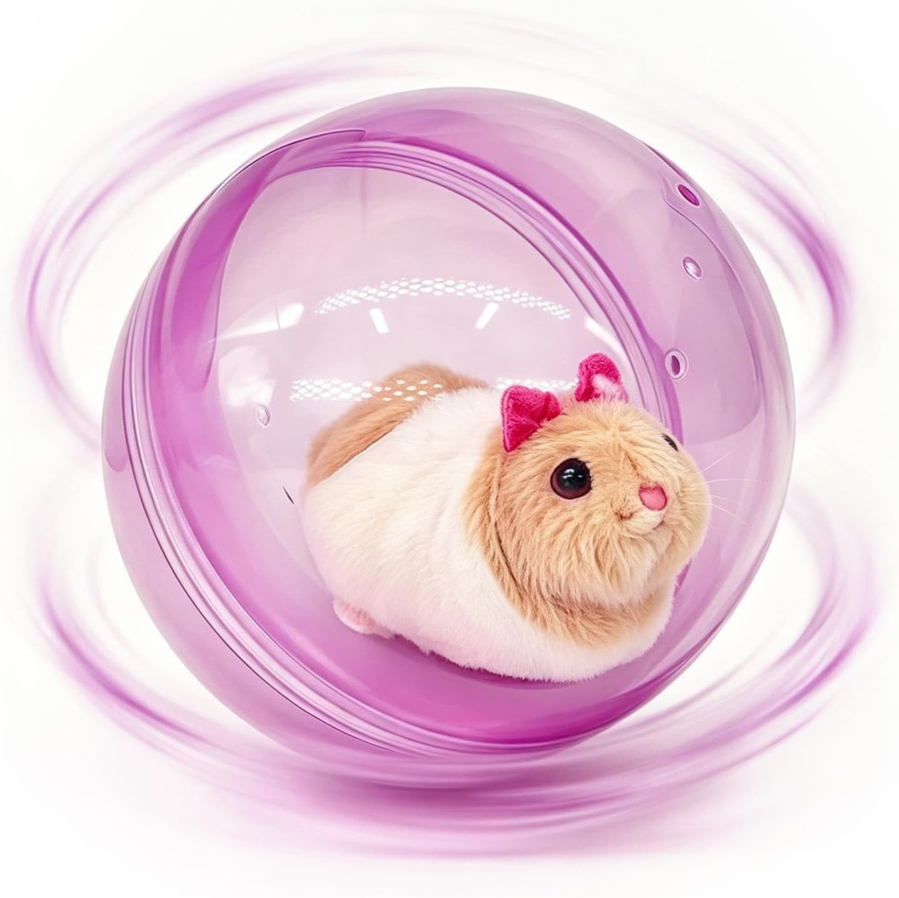 Electric Cat Toy, Motion Sensing Rolling Game with Automatic Movement