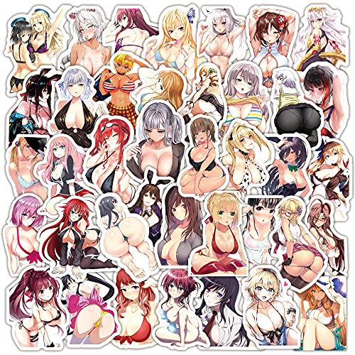 セクシー少女 アニメ少女 漫画少女 お宅漫画 グラビアアイドル セクシー美女 美人 シール ステッカー (50枚LQC)