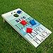 Cornhole Board Wraps and Decals for Boards Set of 2 Skins Professional Vinyl Covers Sticker - The Lake is My Happy Place Cabin Lakehouse Cornhole Decal for Boards Covers Sticker Cornhole Vinyl Wraps