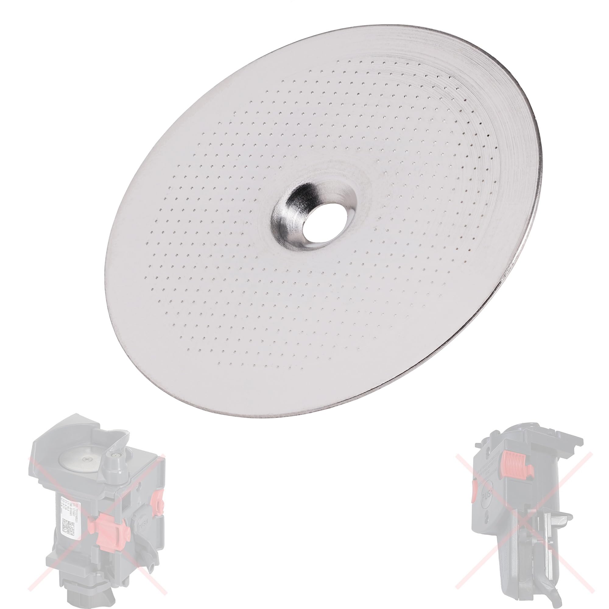 DeLonghi Filtro Metallo Per Gruppo Infusore (6013213181) Per Magnifica, ESAM, Primadonna