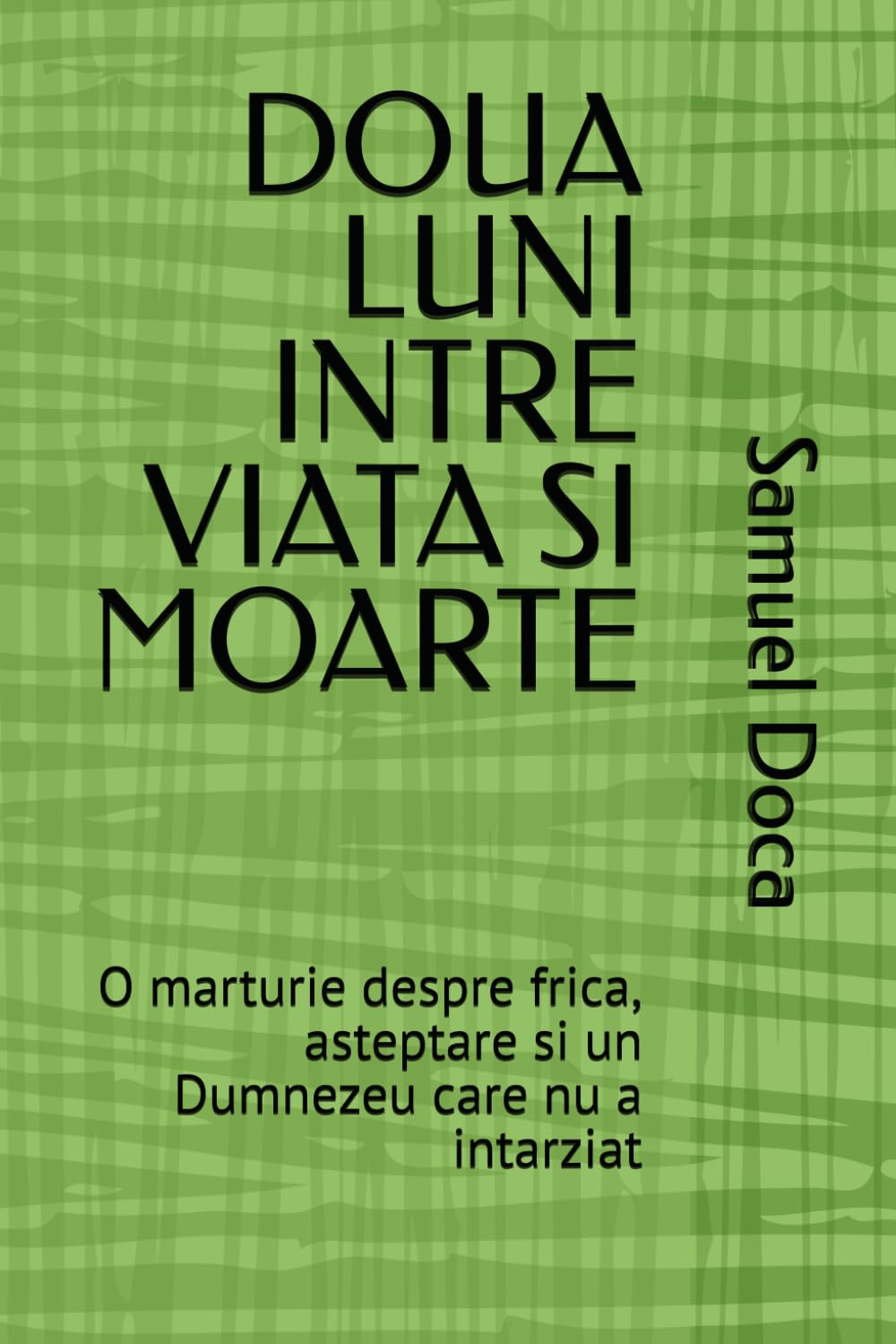 DOUA LUNI INTRE VIATA SI MOARTE: O marturie despre frica, asteptare si un Dumnezeu care nu a intarziat. ACEASTA CARTE ESTE SCRISA INTEGRAL IN LIMBA ROMANA