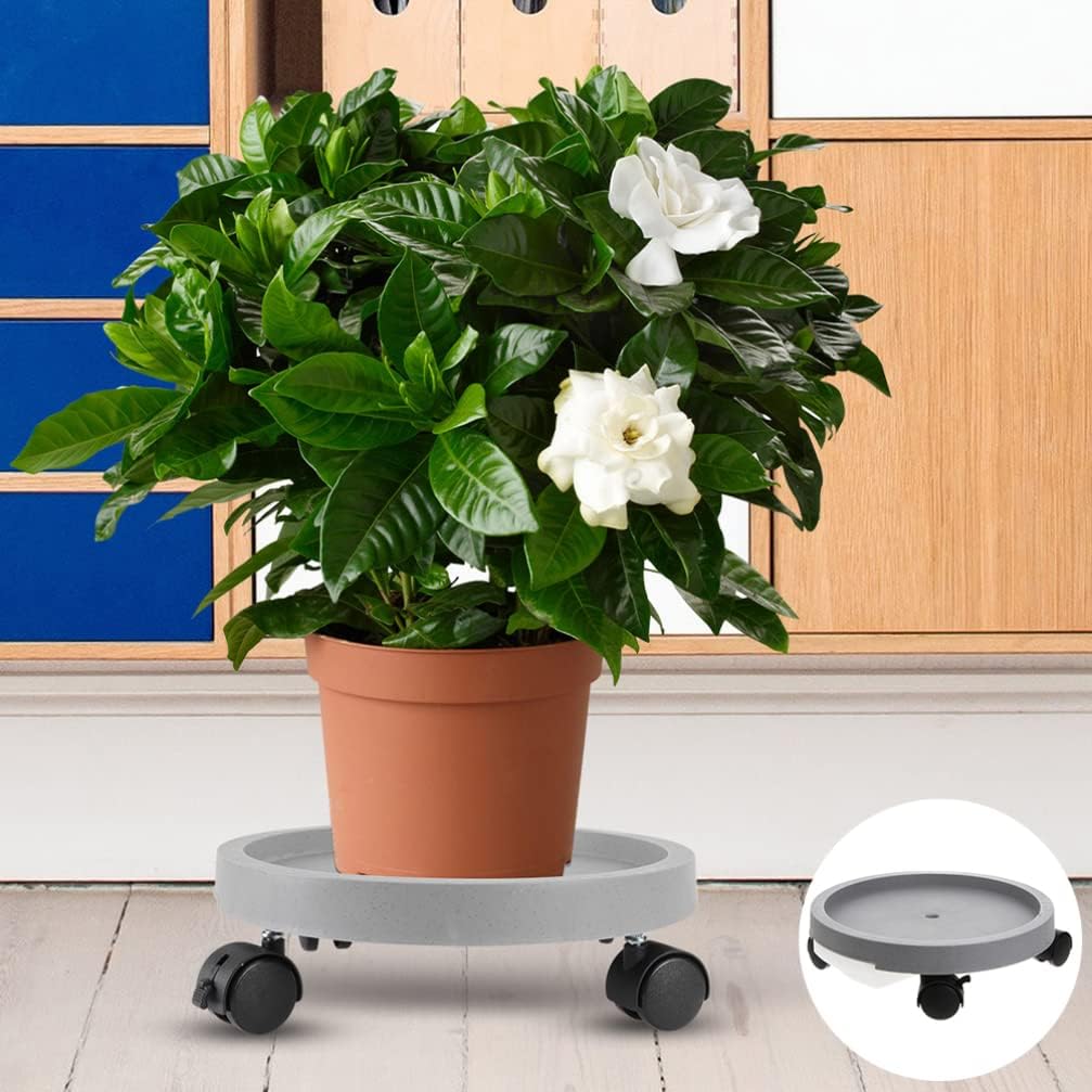 Vaguelly Flower Pot Tray Water Drainage Flowerpot Bottom Base for Plants Design Easy to Use Multi-Purpose Gardening Tool