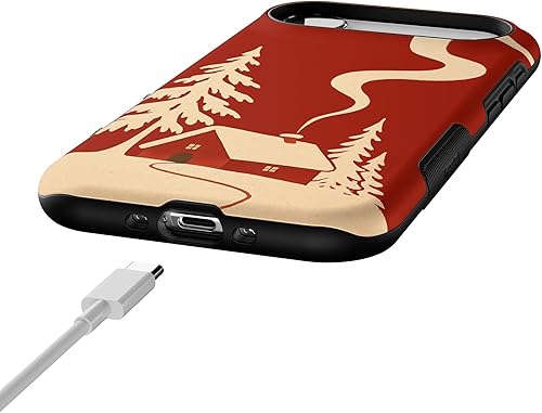 Miniatura 8 de Casely Funda para iPhone 17 Air Nevado Acogedor invierno vacaciones de Navidad Compatible con MagSafe Diseño protector audaz