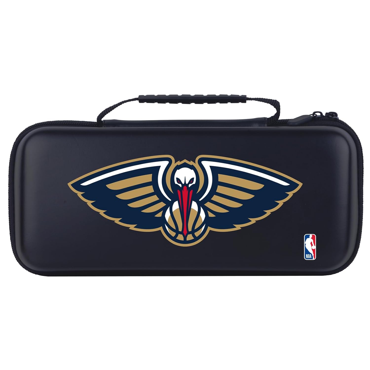 Head Case Designs Officially Licensed NBA Navy Blue Pelican New Orleans Pelicans Logo Hard Storage Travel Carry Case Compatible With Asus ROG Ally