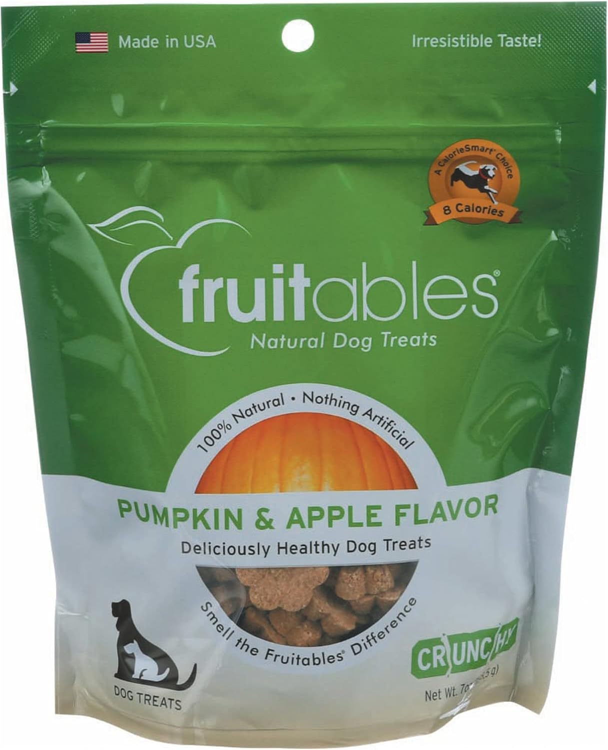 Fruitables Pumpkin & Apple Mix Dog Treats (8x7 OZ)8