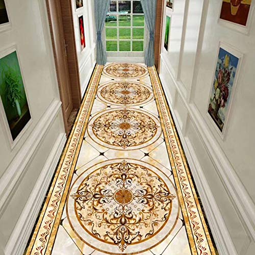 Tapis couloir antidérapant et isolant pour chambre et salon moderne