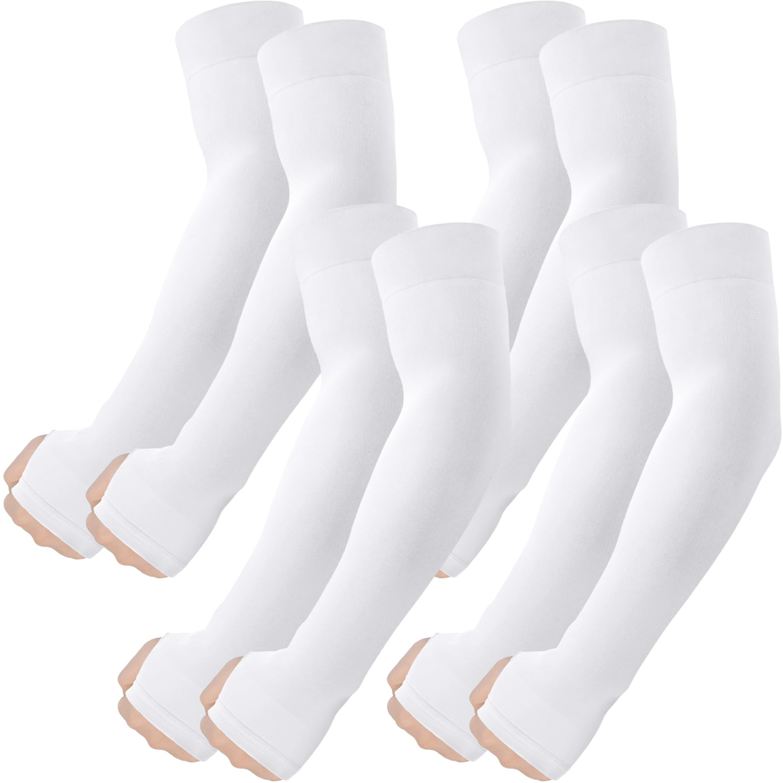 ROXUN Arm Sleeves with Thumb Hole, Cooling UV Sun Protection for Men/Women