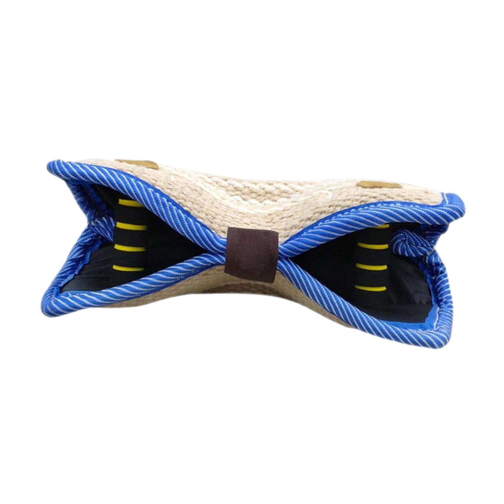 NOLITOY Juguete de Entrenamiento para Perros de Yute con Asa Mordedora | Adiestramiento de Cachorros, Resistente para Uso Intenso, Apto para Centros de Entrenamiento Canino