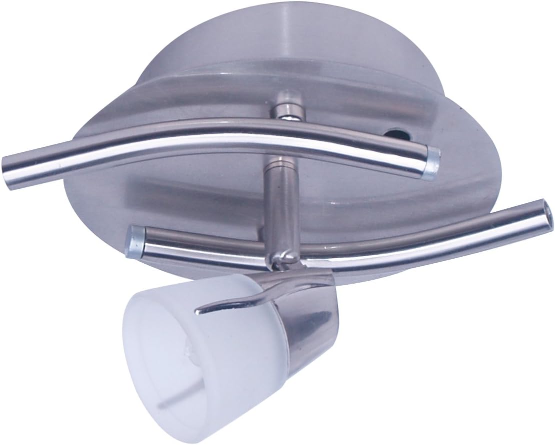 Whitfield CP901SS 1-Light Pan-Light, Satin Steel