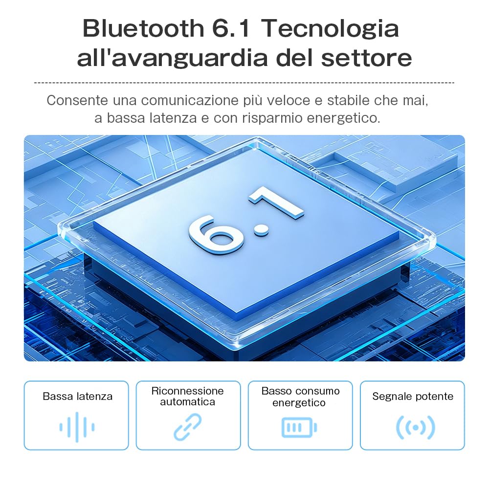Cuffie Bluetooth 6.1 Wireless con Cavo–Design Pieghevole con Archetto Regolabile,Audio Hi-Fi,Cancellazione del Rumore,20 Ore di Standby–Compatibili con Smartphone,PC,Tablet.(grigio)