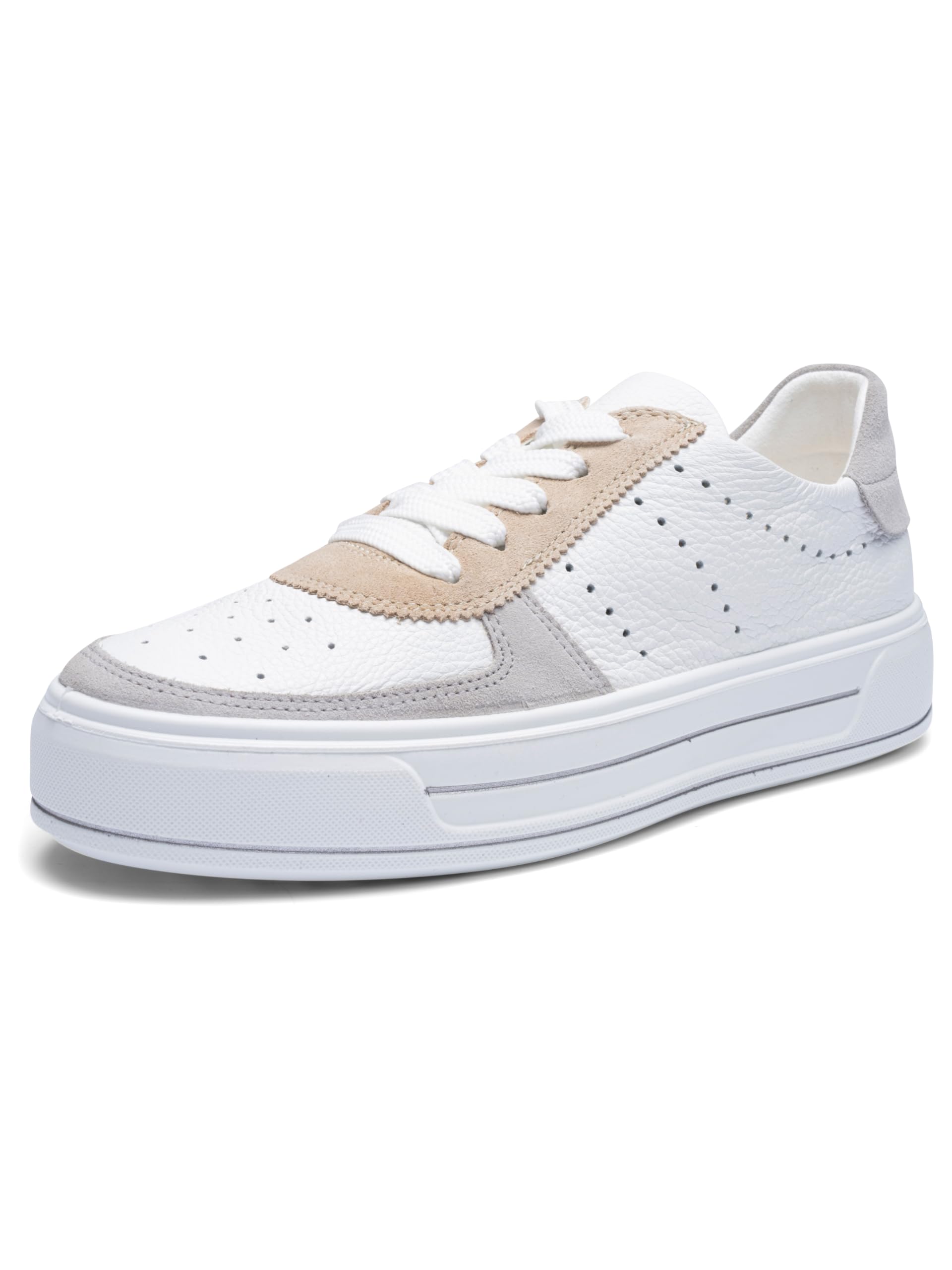ARA Women's Canberra Trainers, Pebble White Shell, 37.5 EU Weit