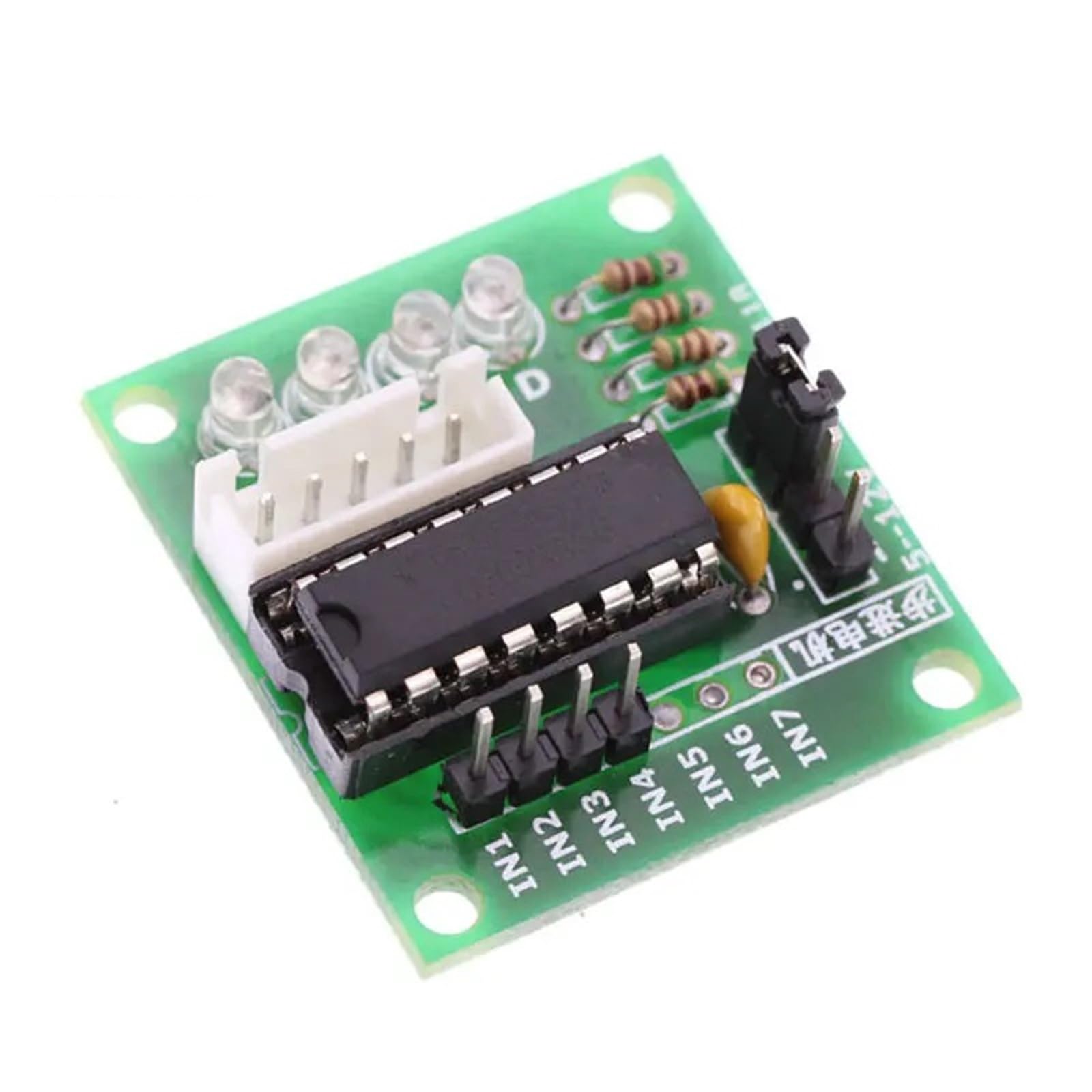 1 unidad 28BYJ-48 DC 5V Motor paso a paso reductor ULN2003 Motor paso a paso de engranajes Motor paso a paso de 4 fases