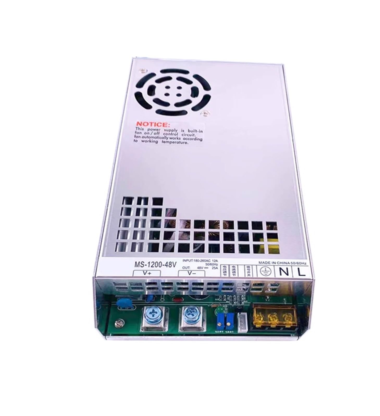 2RD58I8PM 1200W Adjustable Voltage Current Switching Power Supply 0-12V 24v 36v 48v 60v 72v 90v 110V 220V 20A 50A 110/220vac(220v 5.4a)