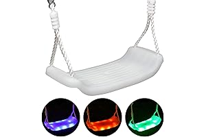 Firefly LED Lighted Swing: Illuminate Your Backyard Adventures