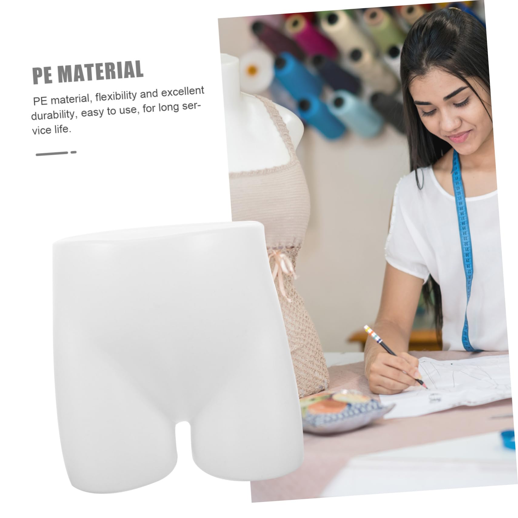 Unterwäsche Schaufensterpuppe Hip Mannequin für Unterhosen Präsentation Desktop Modell für Kinderbekleidung Dekoration im Kinderzimmer