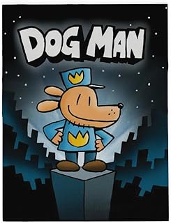 Franco Dog Man Supa Book Kids Bedding Super Soft Cozy Plush Throw, 46 in...