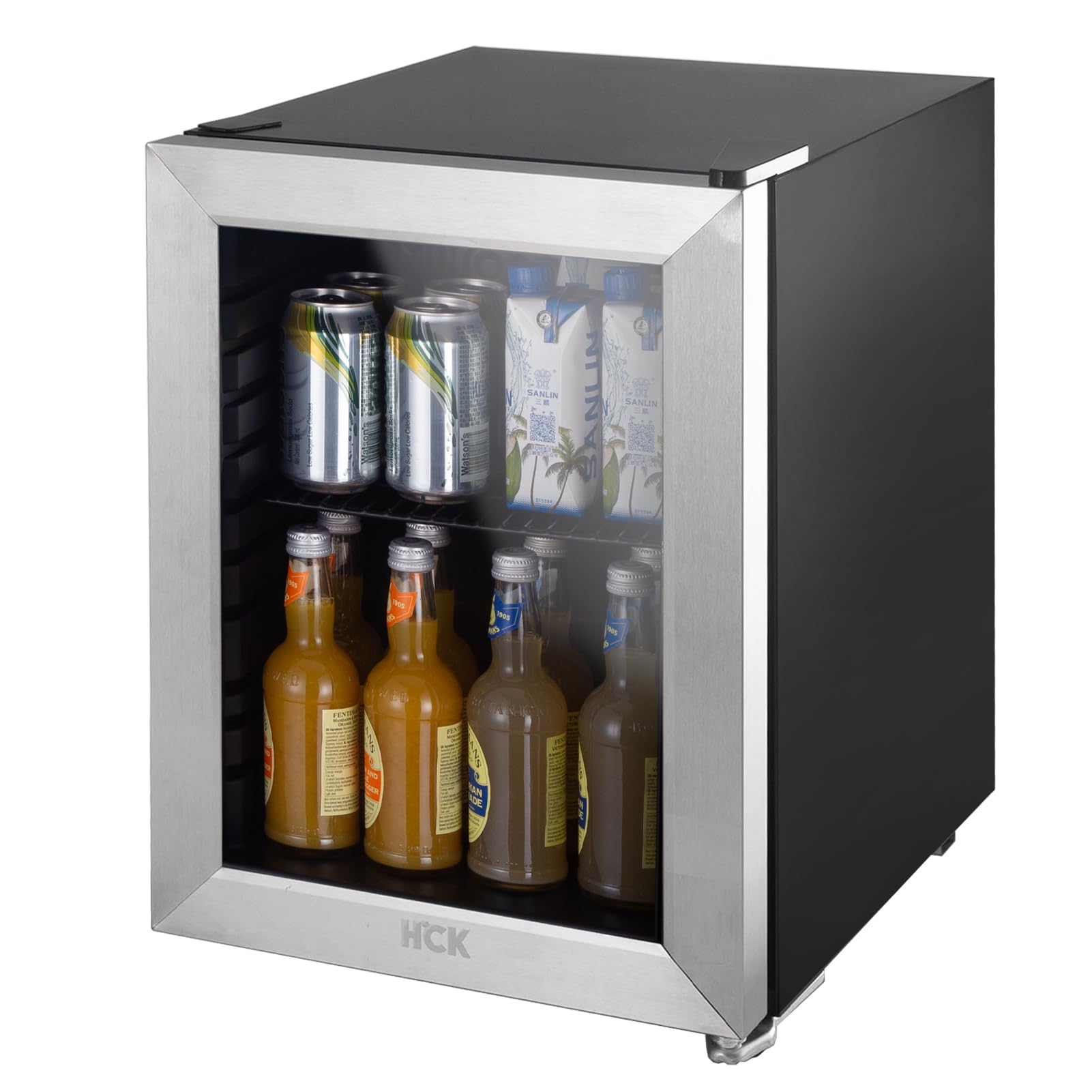 HCK 小型ドリンク用 冷蔵庫 23L (SC-23A-BLK) Amazon | HCK 冷蔵庫 小型 23L お酒 ドリンク用 日本酒セラー