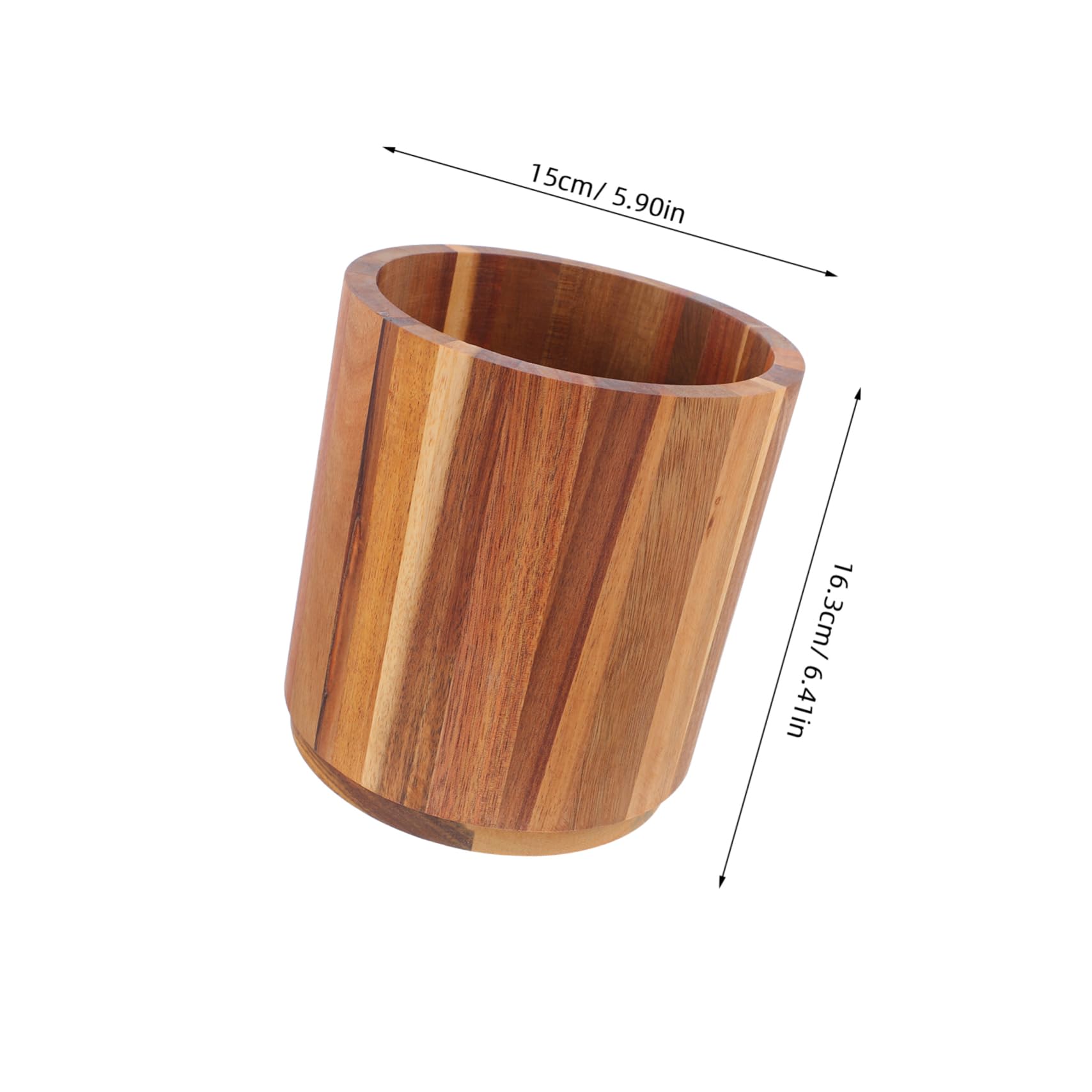 KICHOUSE Elegant Kitchen Utensil Organizer 360° Rotating Chopsticks Holder Sturdy Cutlery Utensil Rack for Efficient Cooking