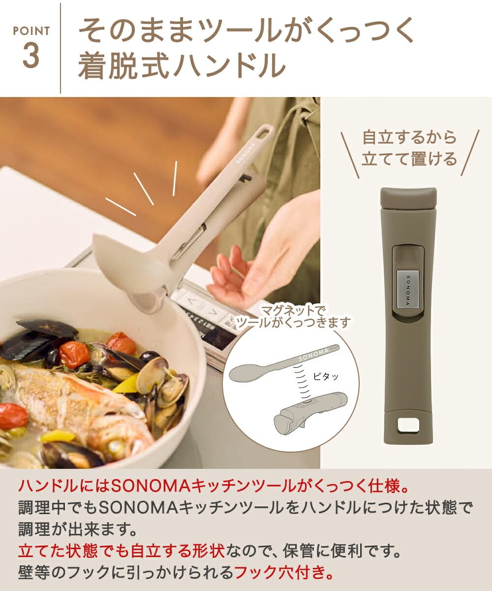 Amazon.co.jp: SONOMA フライパン 5点セット (B2456-S2) : ホーム