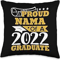 Vista 1 de Proud Nama of a class of 2022 graduate graduation Throw Pillow