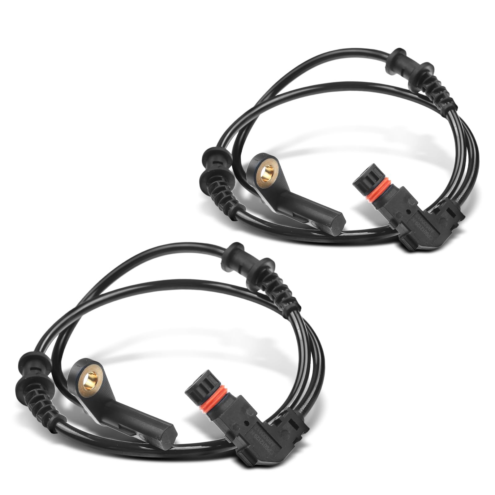 Frankberg Sensore Velocità Ruota ABS Sensore ABS 2-Poli Compatibile con SLK R171 Classe CLC CL203 Classe C T-Model S203 CLK Cabriolet A209 Classe C W203 Replace# ALS380