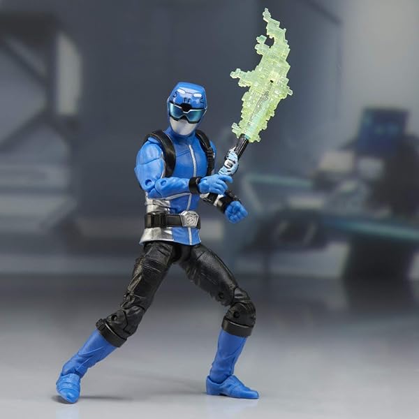 Power Rangers Lightning Collection - Figurine Ranger Bleu Beast Morphers de 15 cm - 5