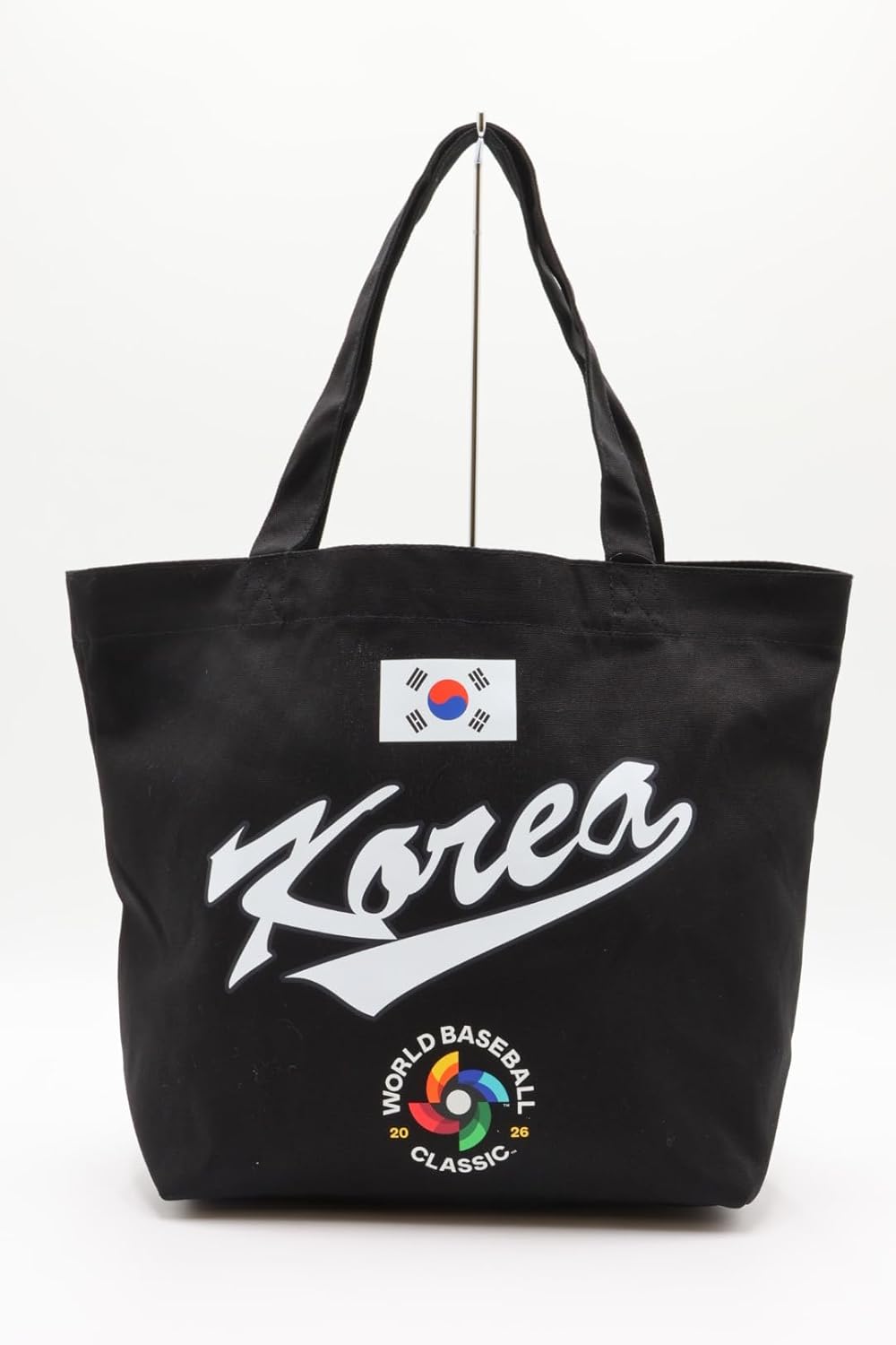 WORLD BASEBALL CLASSIC 2026 KOREA CANVAS TOTE WKOR-TTB01 BLACK