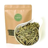 Vista 1 de GOARTEA - Dragon Well Longjing Green Tea - 250g / 8.8oz Premium Grade - West Lake Dragonwell Green Tea - Loose Leaf Chinese Spring Xihu Long Jing