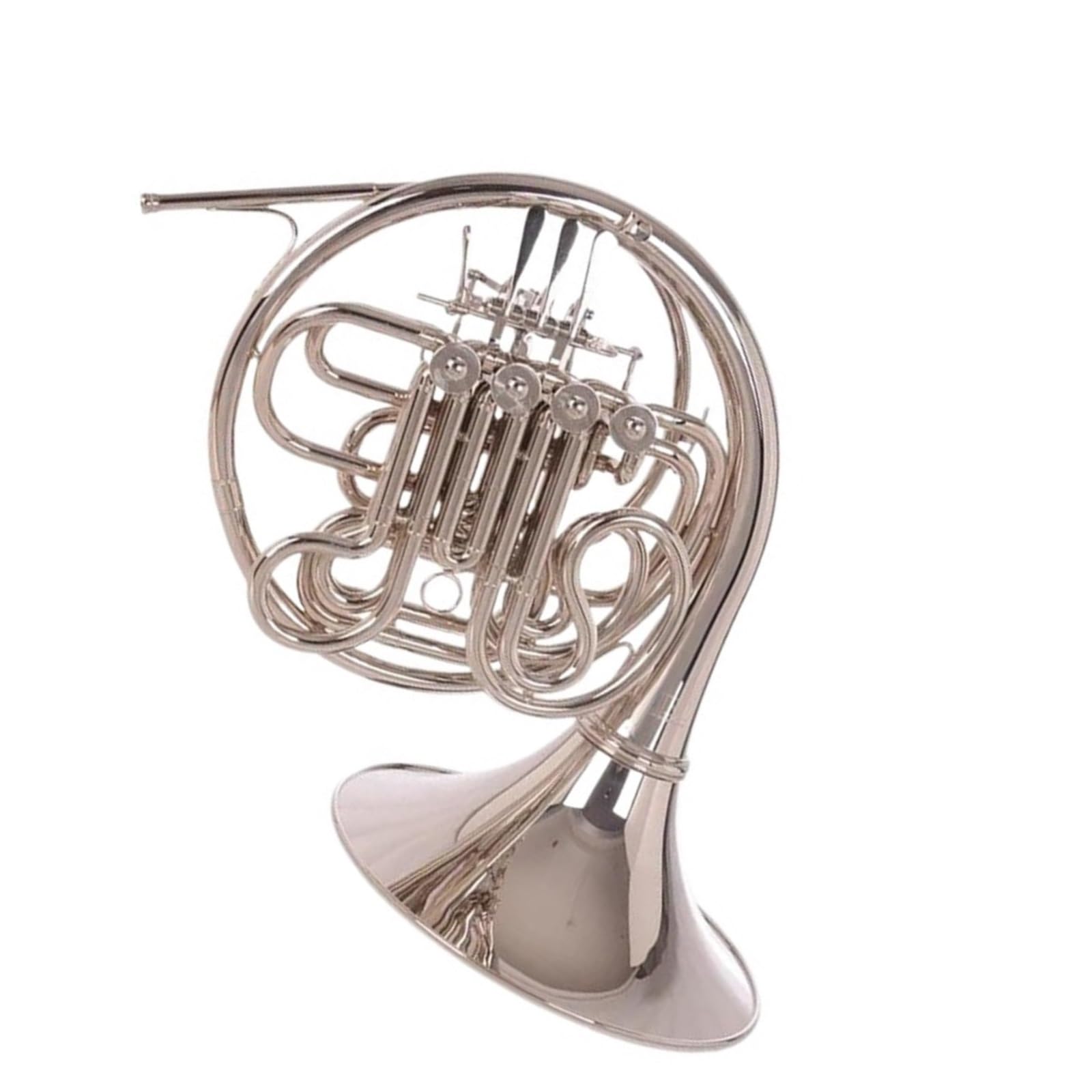 Cor D'harmonie Débutants Cor Français BF À Quatre Clés Couleur Nickelée Avec Embouchure