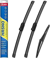 Vista 9 de Limpiaparabrisas de 24" + 19" con juegos de escobillas limpiaparabrisas traseras de 15", repuesto automotriz para Chevrolet Equinox 2005-2009, fácil