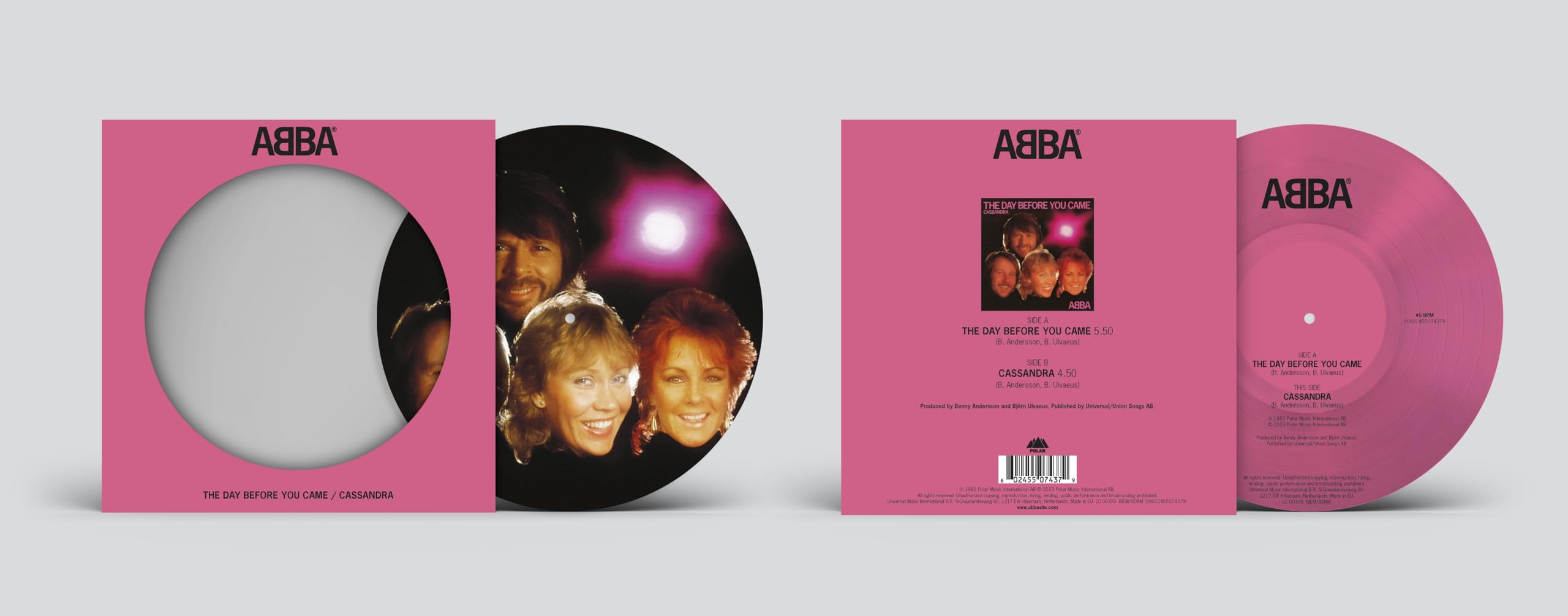 The Day Before You Came [7" VINYL]