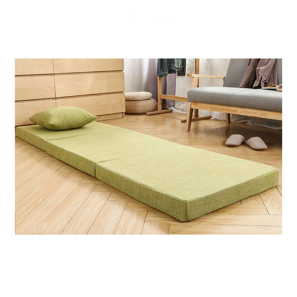 YUDEYU A Piece Bed Mattress Comfortable Mattress 8cm Thick Foldable Breathable It Can Move (Color : A, Size : 100X200CM)