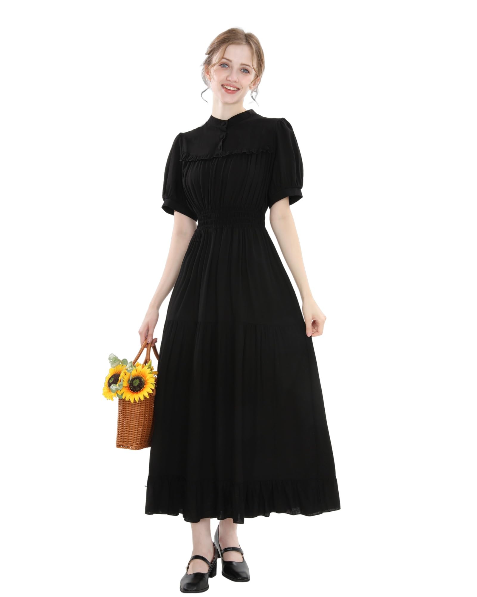 Renaissance Kleid Mittelalter Kleidung Damen Vintage Kleider Damen Kleid Kurzarm Viktorianisches Kleider Mittelalter Kleidung Polyester Baumwolle Kurzarm