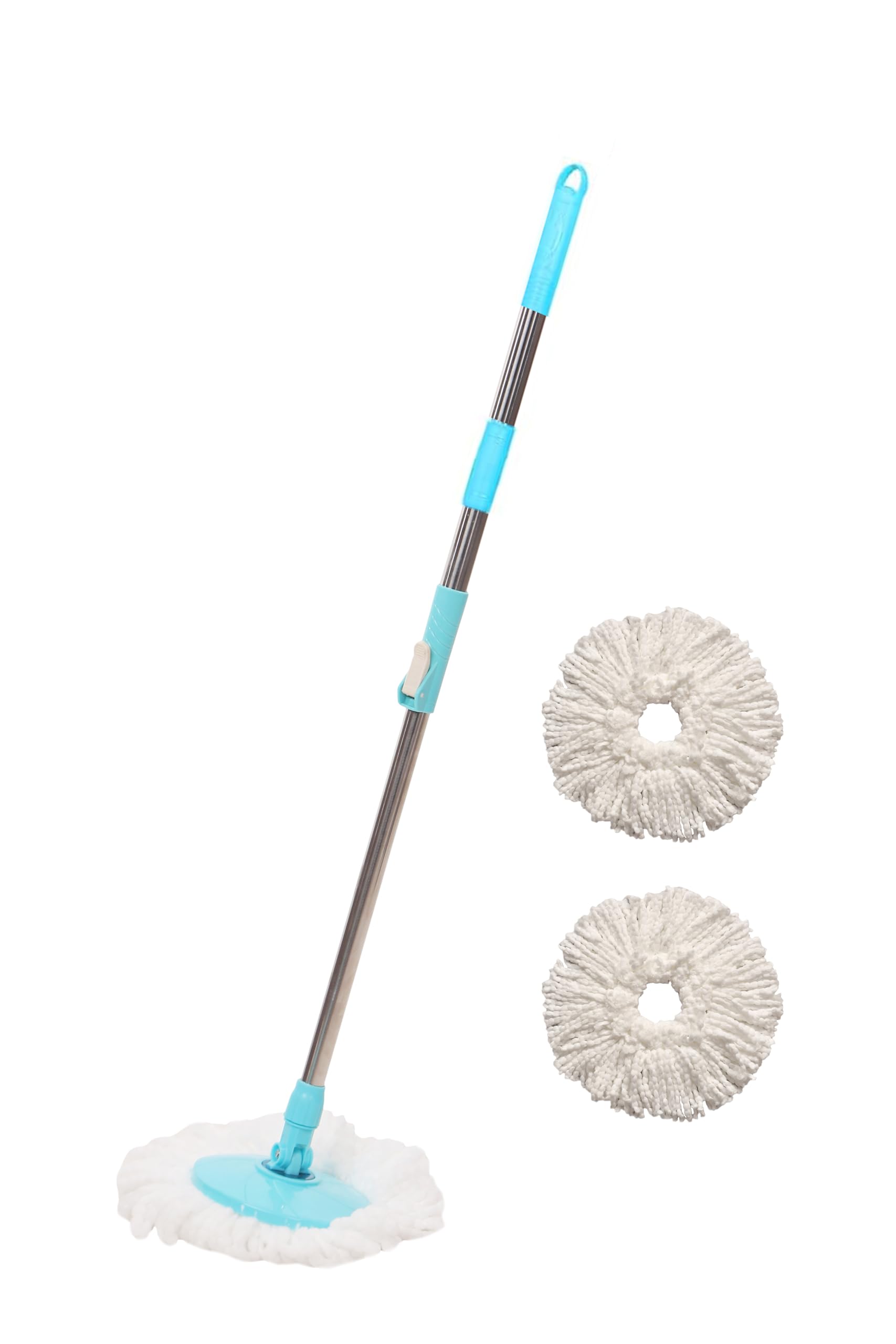 Efficient Mop Stick |Rod Stick-with 360 Degree Rotating | Mops-Head |1 Rod Stick-with 2 Microfiber Refill | Wet-Dry Mop | Rod Stick | Mops | Mop Rod Stick | Mop for Floor Cleaning | Mop Rod | Spin Mop (B0CLJH889H) Amazon Price History, Amazon Price Tracker