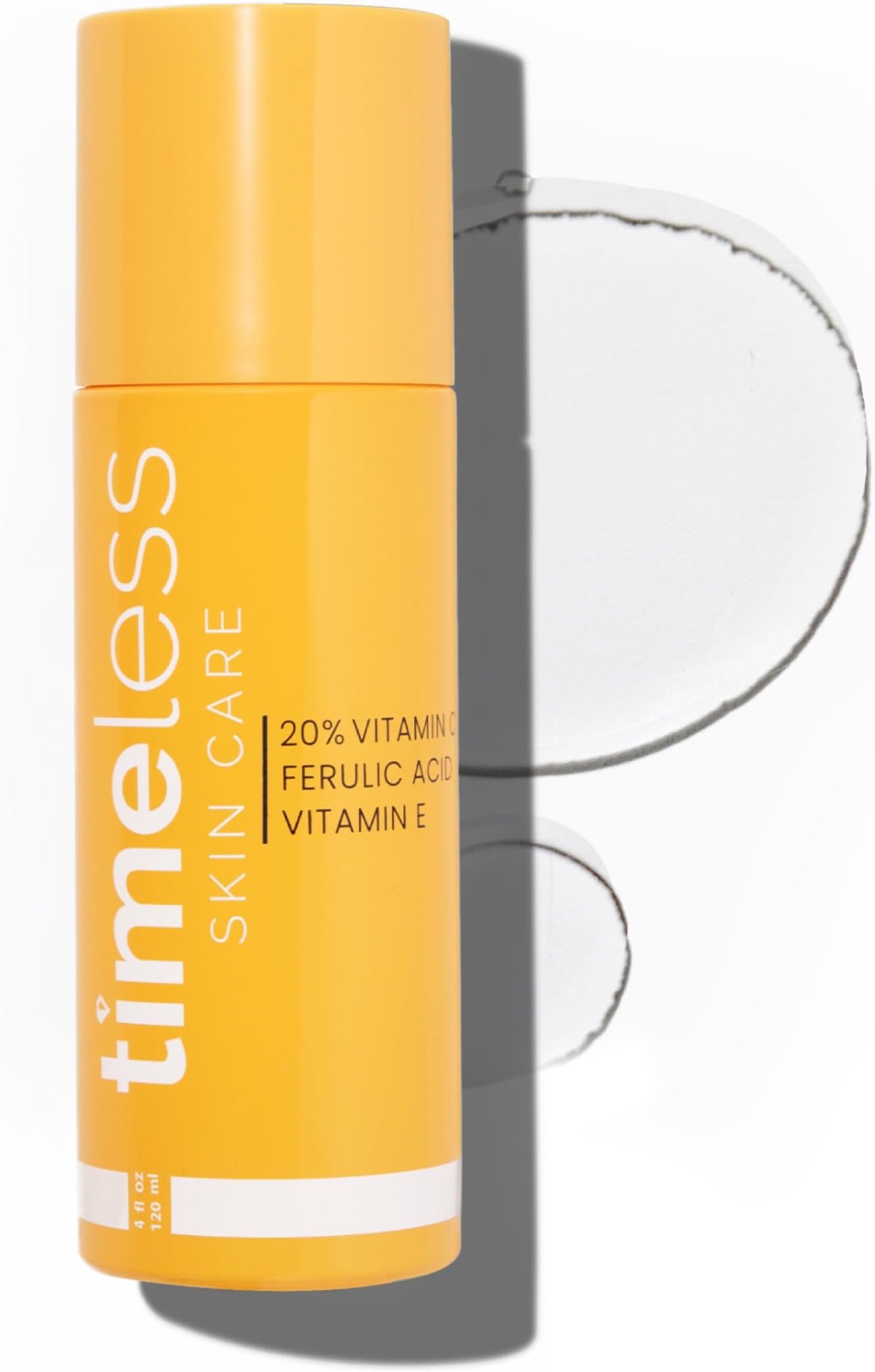 Vitamin C Serum with Vitamin E & Ferulic Acid - Brightening Serum - for Oily & Dry Skin - Fragrance-Free - 4 oz