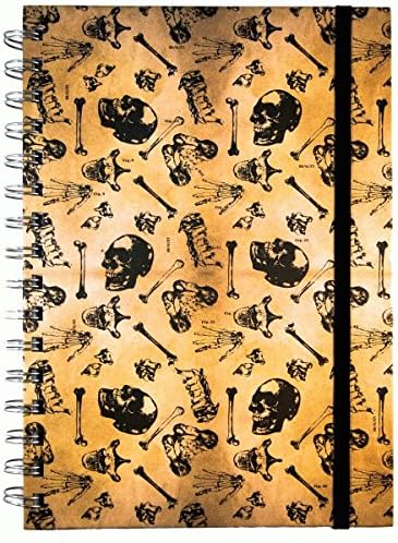 Anatomy and Physiology Human Bone A5 Notebook Ideal for Medical or Archaeology Students